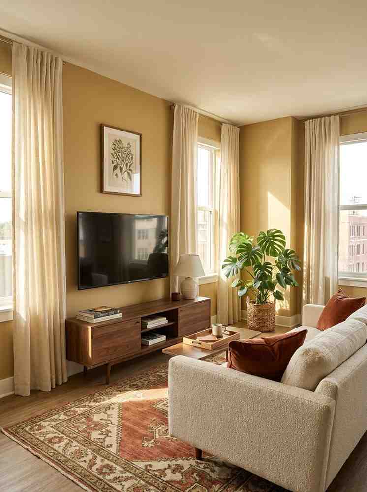 Apartment living room with sofa 2026062817331
