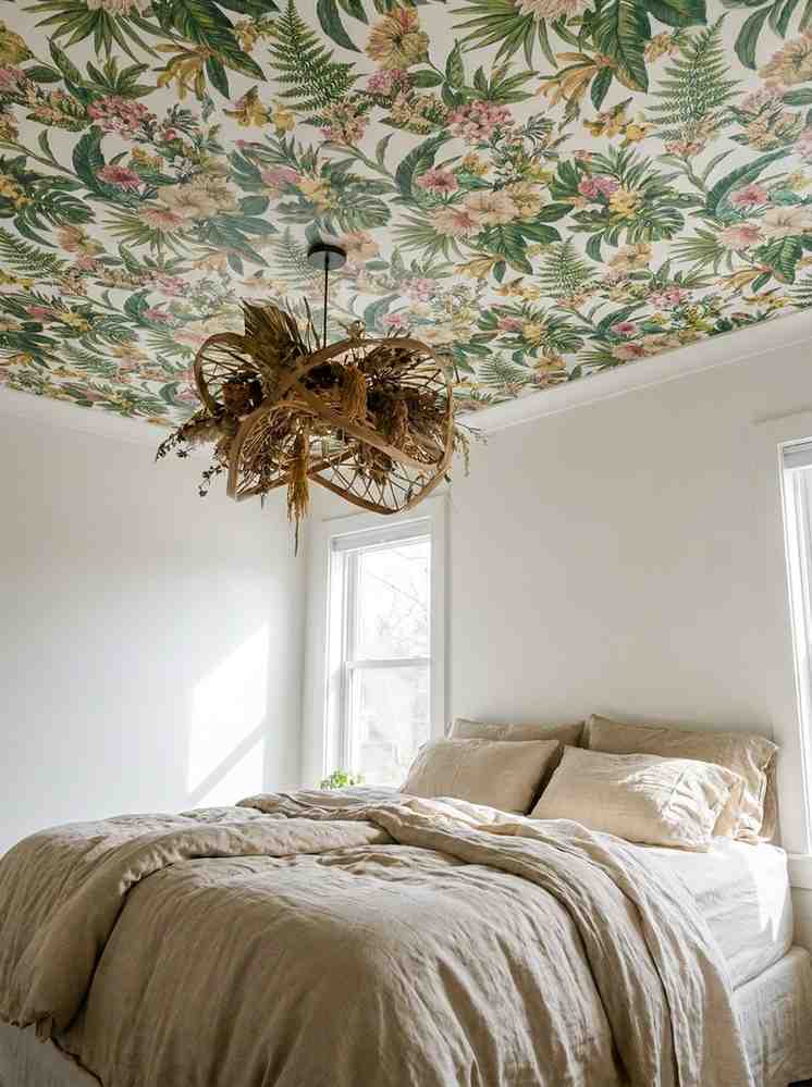 22 Bedroom Decorating Ideas 2026 bedroom ceiling wallpaper ideas