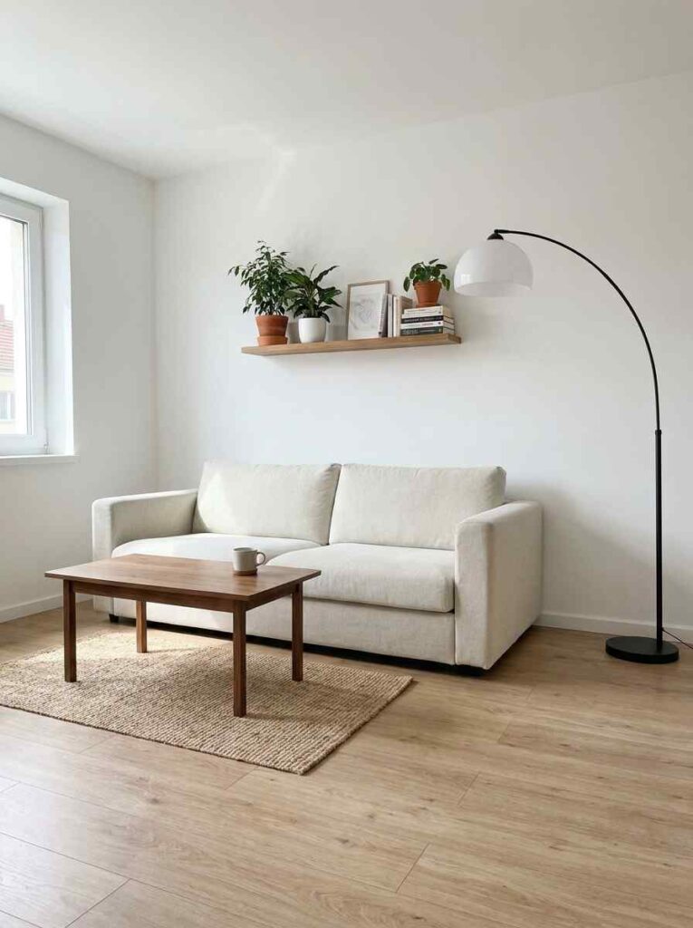 Budget apartment living room design 202606281733