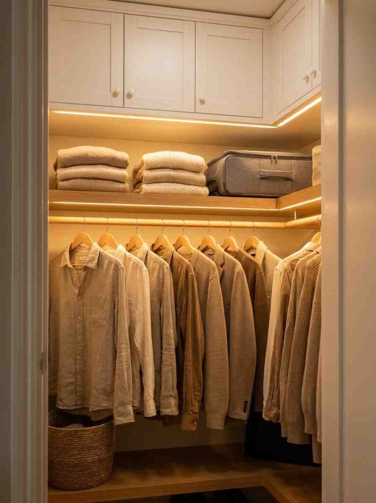 21 Small Bedroom Ideas 2026 Small bedroom ideas with wardrobes: hanging cabinets for storage