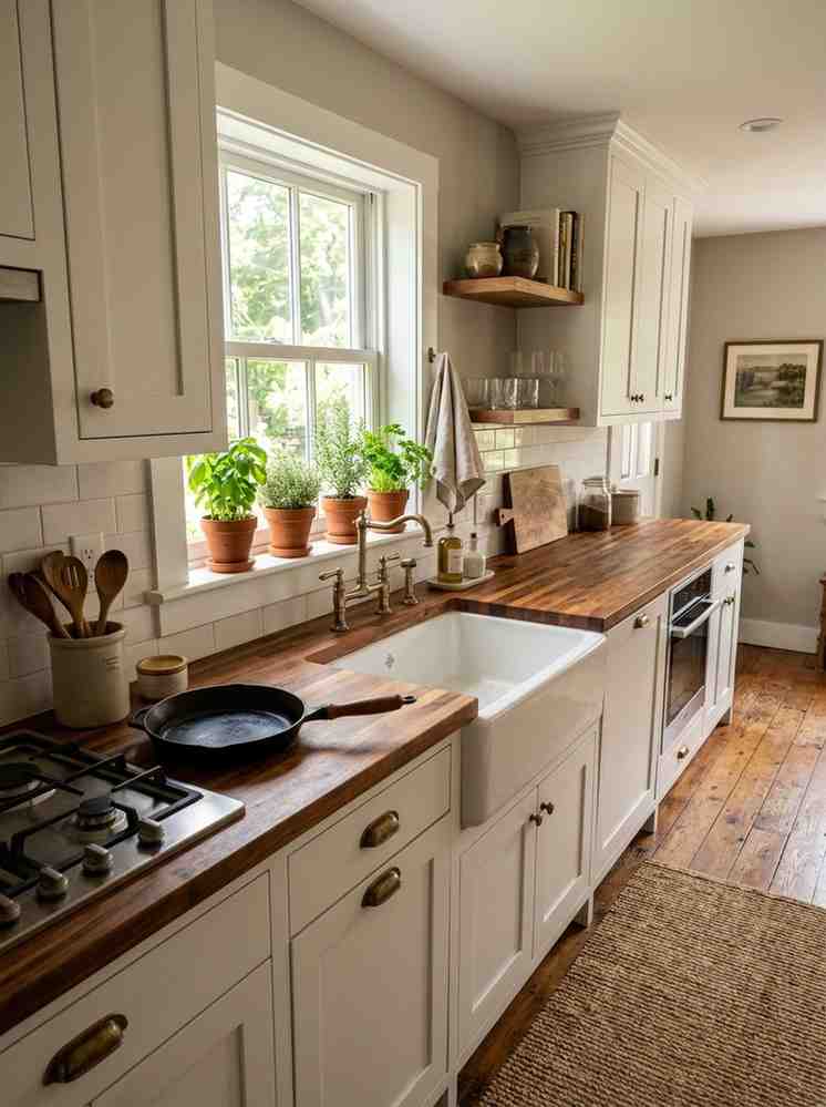 Cozy kitchen with butcher block 202606291447