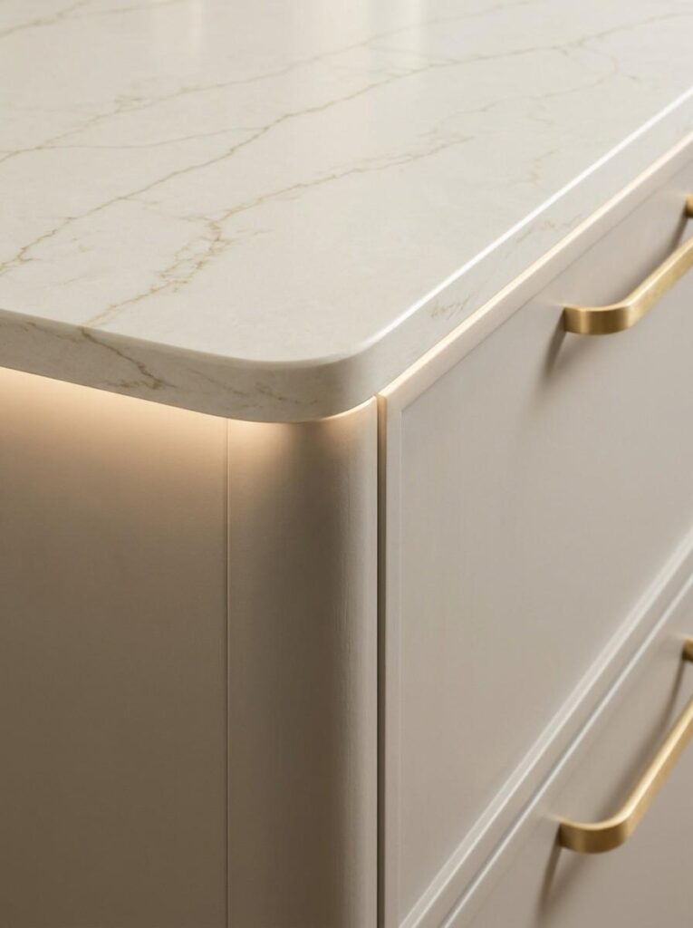 layered lighting luxury kitchen decor ideas 2026
