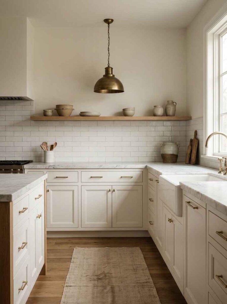 Kitchen Design Ideas 2026 Beautifully simple luxury kitchen.