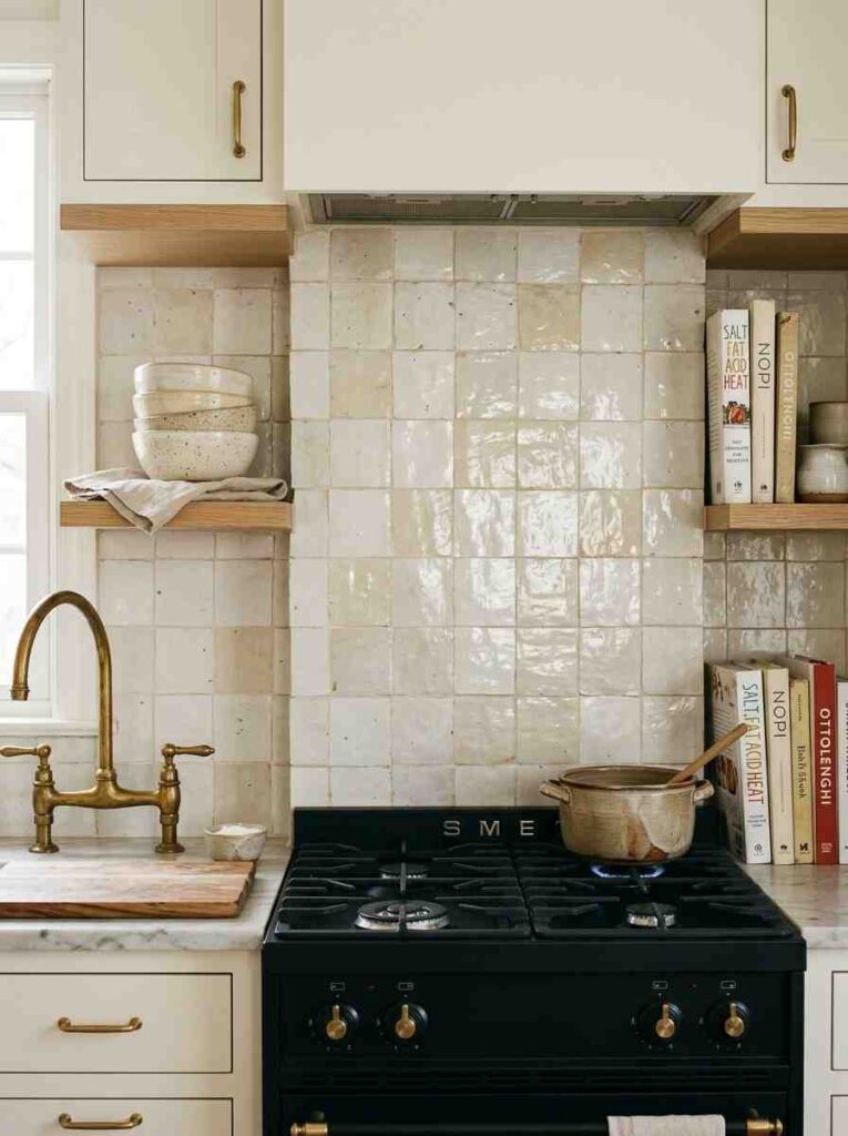 zellige tile luxury kitchen backsplash ideas
