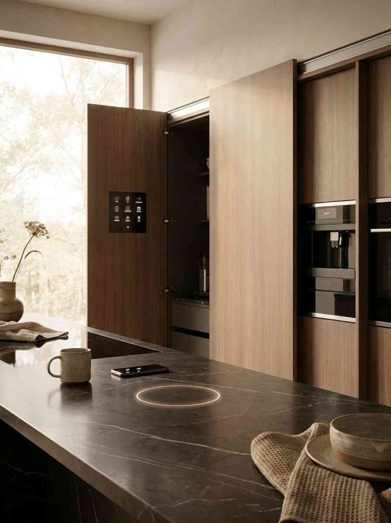 Kitchen Design Ideas 2026 Sleek luxury smart kitchen