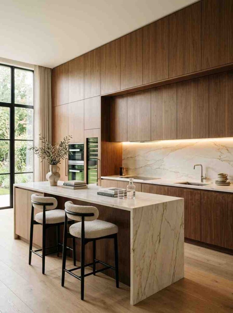Kitchen Design Ideas 2026 Photorealistic luxury kitchen interior