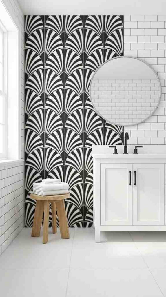 modern Black and White Bathroom Ideas 