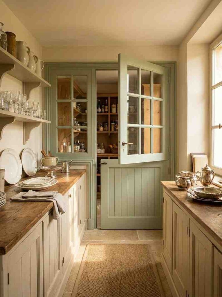 Butlers pantry with Dutch door 202607121554