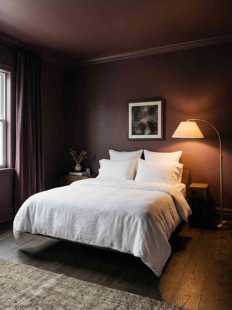 Cozy guest bedroom deep warm 202607022332