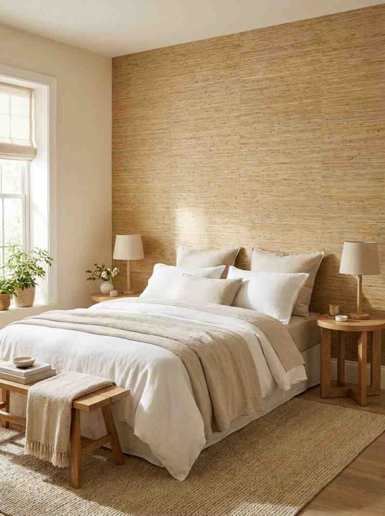 Cozy guest bedroom with grassclo 202607022332