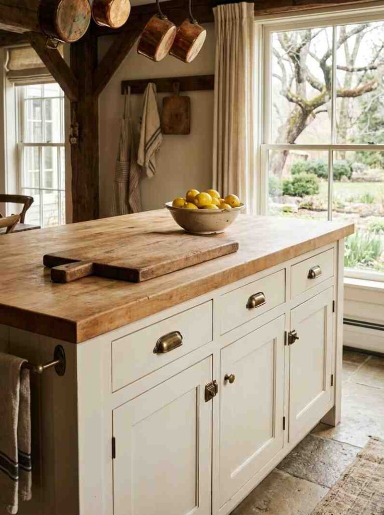 Farmhouse kitchen island with le 202607071158