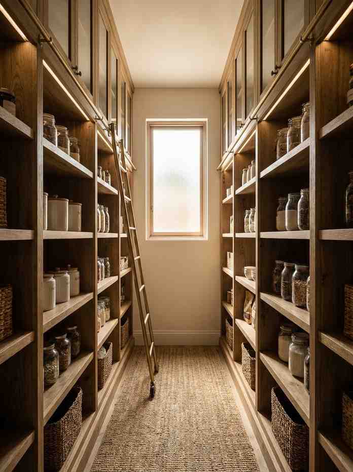 Hidden pantry interior with shel 202607121554