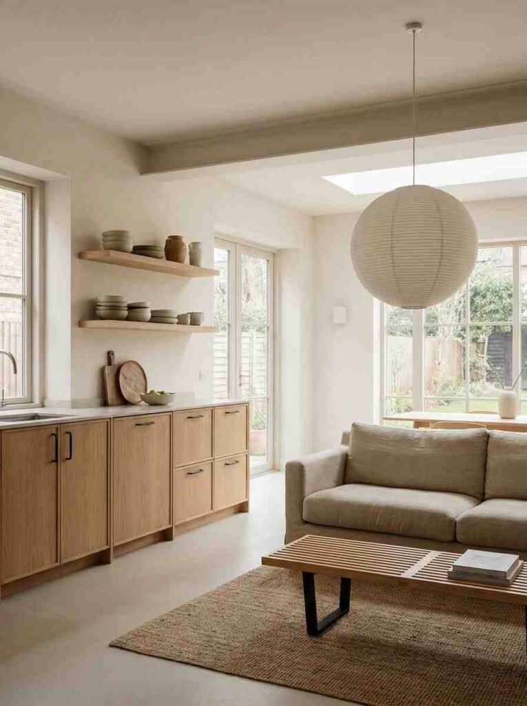 Japandi kitchen minimalist livin 202607052113