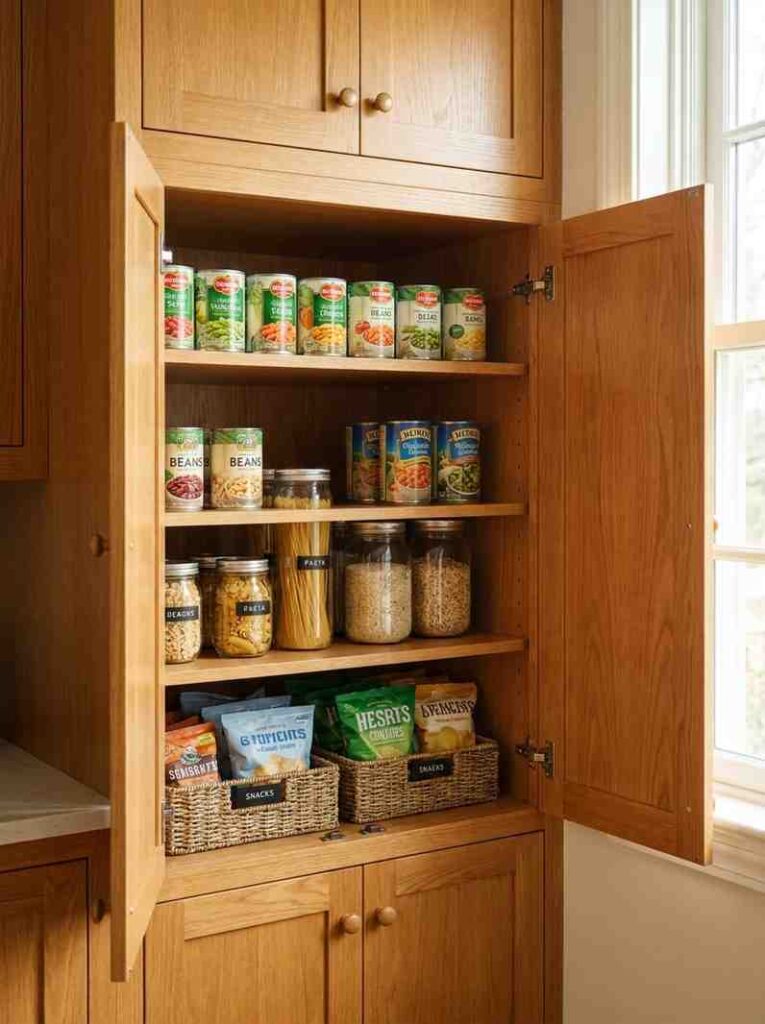 Kitchen cabinet pantry storage 202607101829