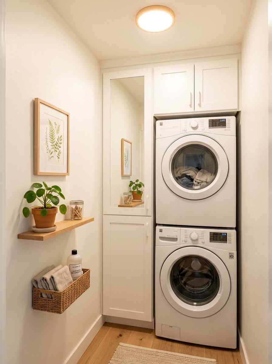 Laundry closet with washer dryer 202607160005