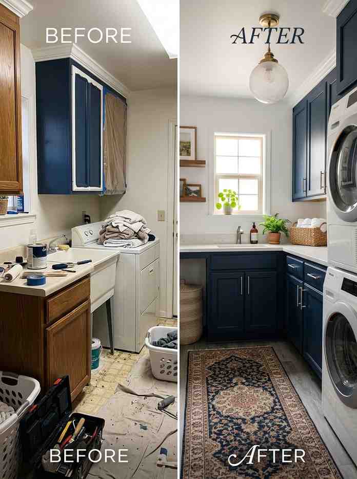 Laundry room mid makeover 202607162305