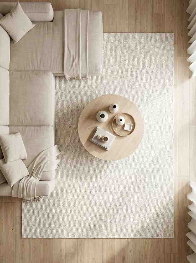 Living room flat lay interior 202607032235