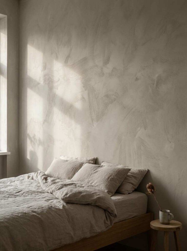Minimalist bedroom accent wall 202607062321