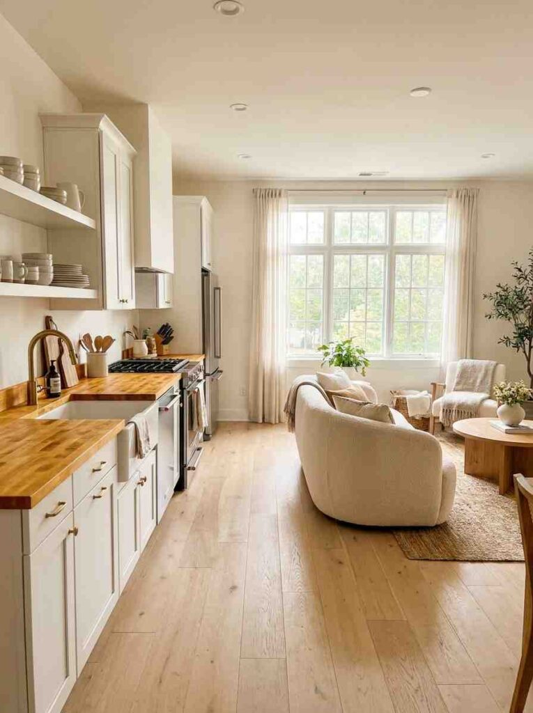 Open Kitchen Living Room Ideas