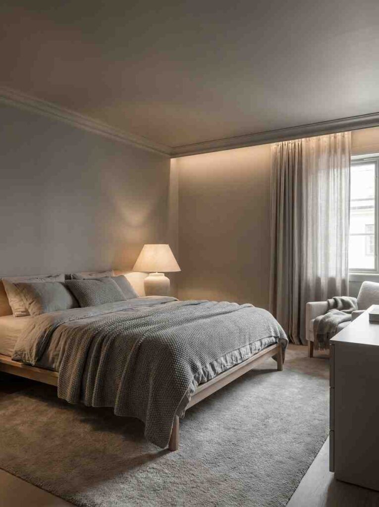 Image showing modern cozy bedroom ideas 2026