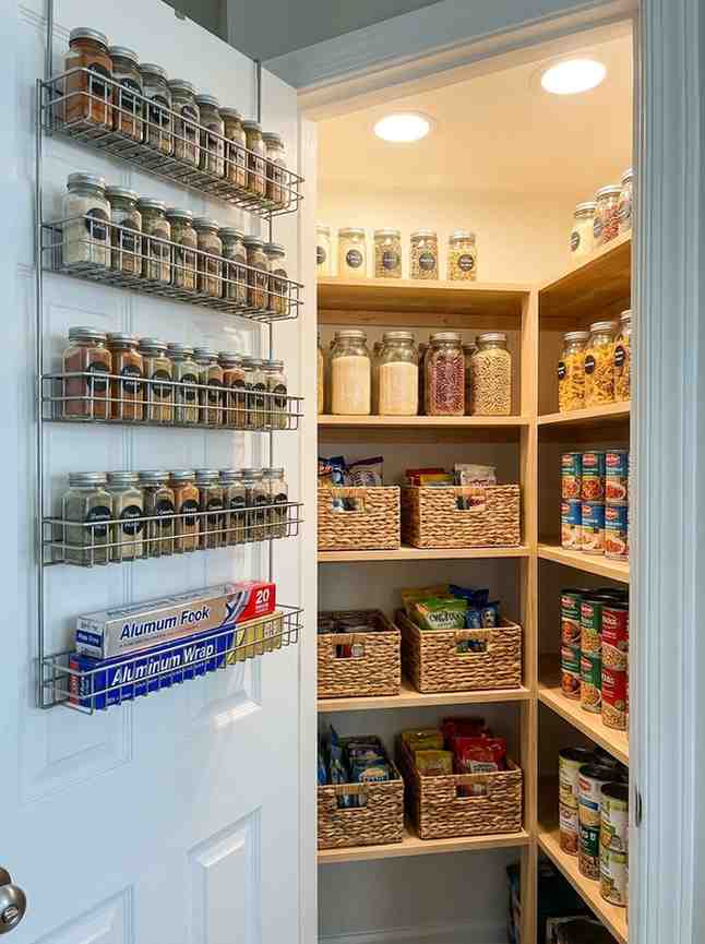 Pantry interior with wire rack 202607111348