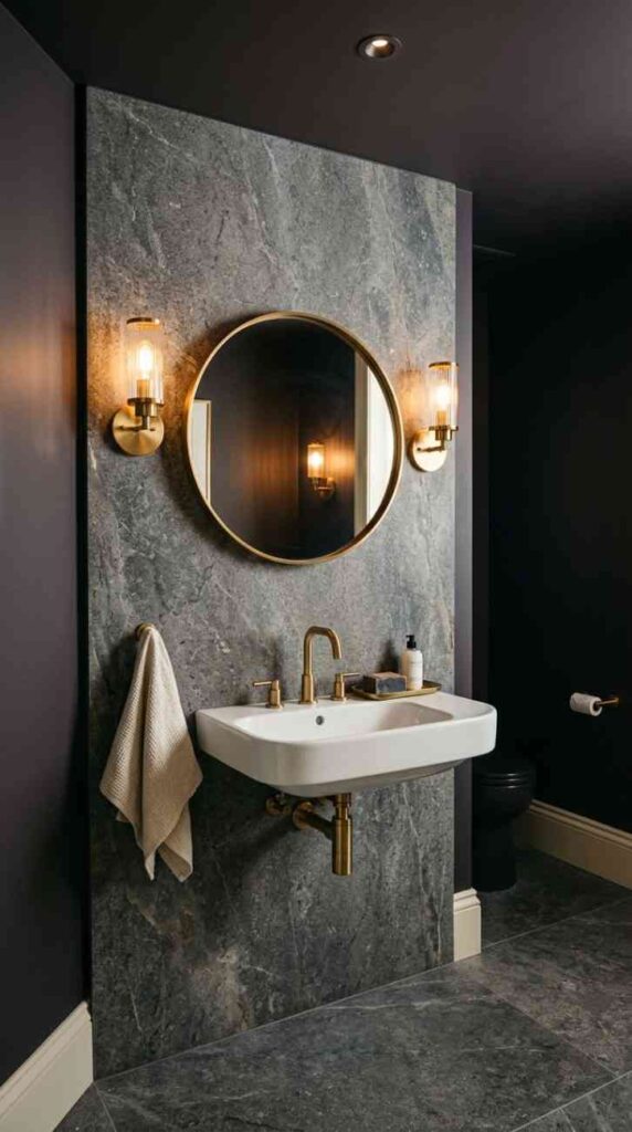 Powder room interior photography 202607201712