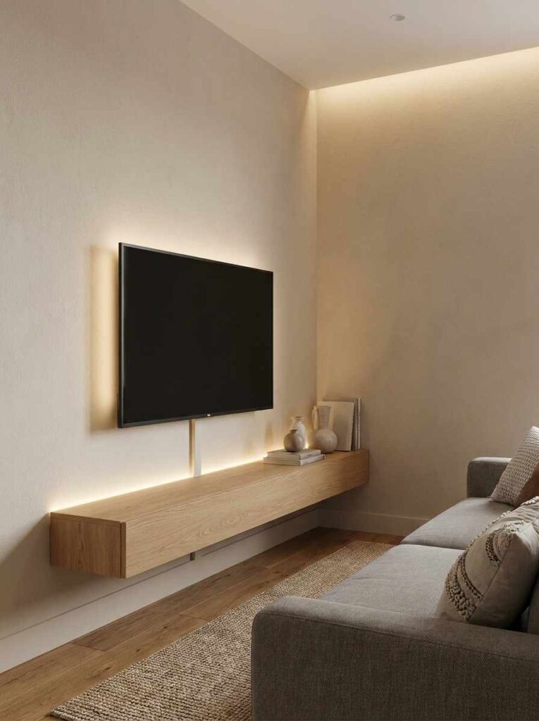 Compact living room ideas 2026 with LCD
