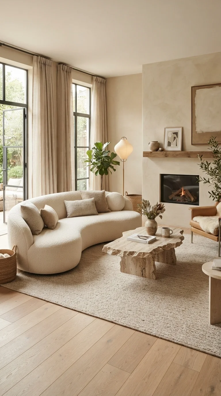 1. Sculptural Organic Minimalism
