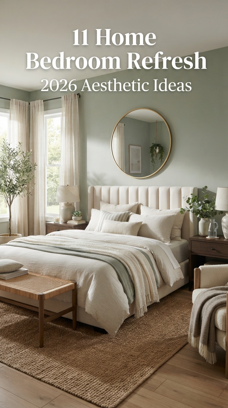 11 Home Bedroom Refresh 2026 Aesthetic Ideas