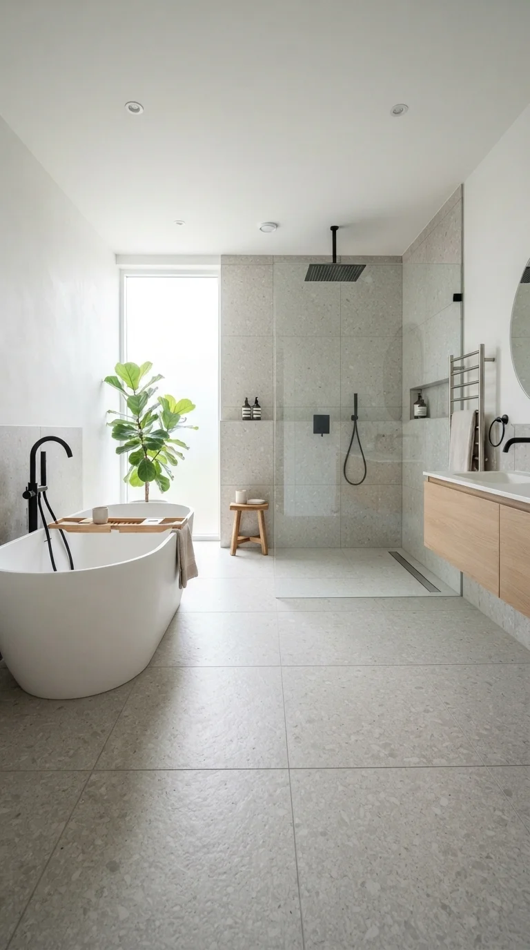 11. The Open-Concept Wet Room