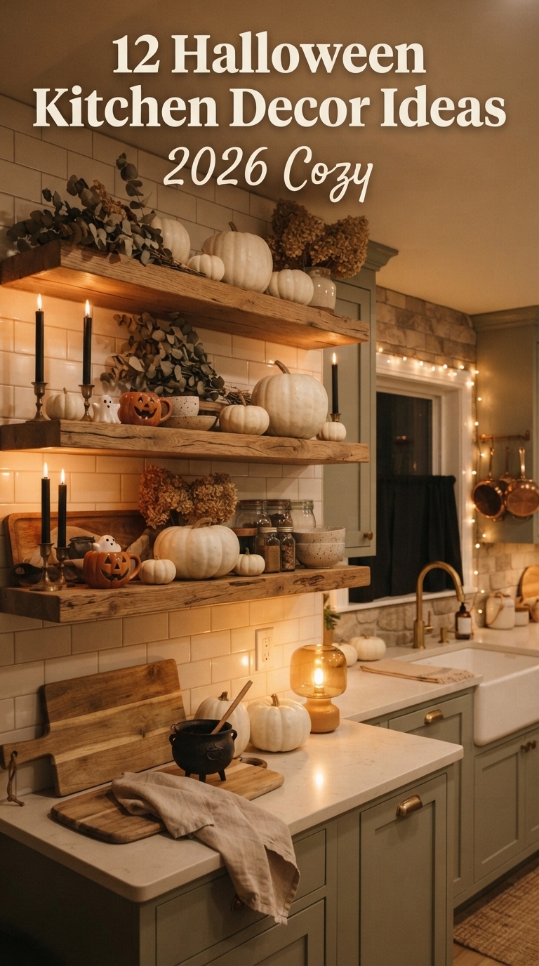 12 Halloween Kitchen Decor Ideas 2026 Cozy