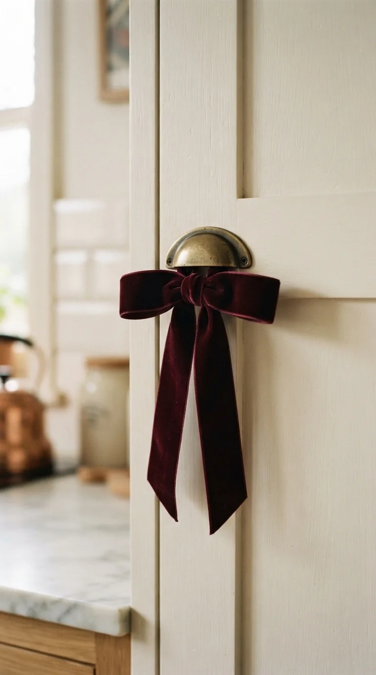 12. Velvet Ribbon Accents