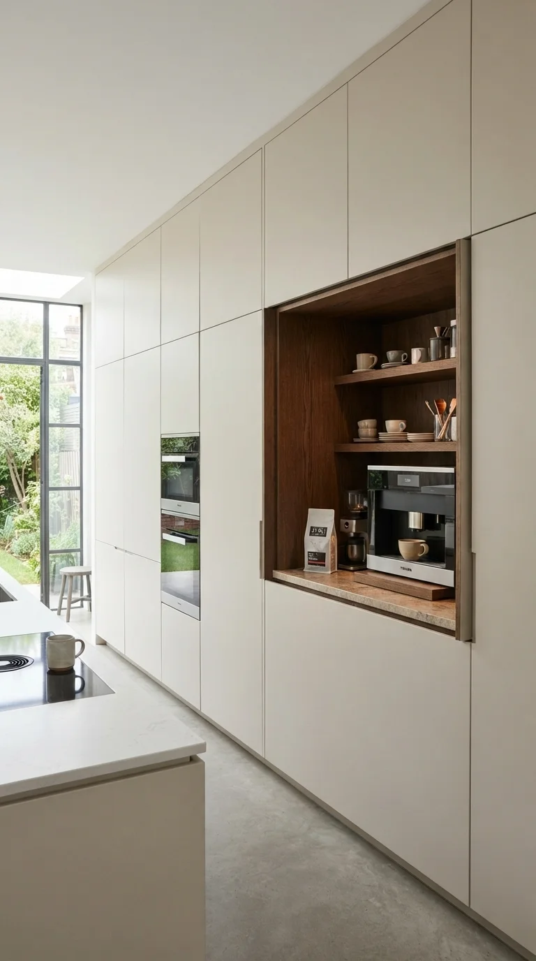 2. Hidden Appliance Zones for Visual Calm