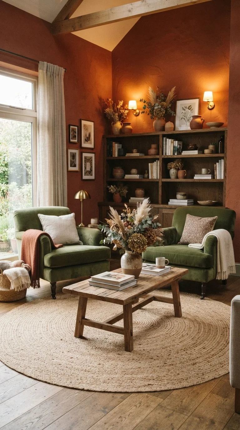 2. The Earthy Terracotta Palette
