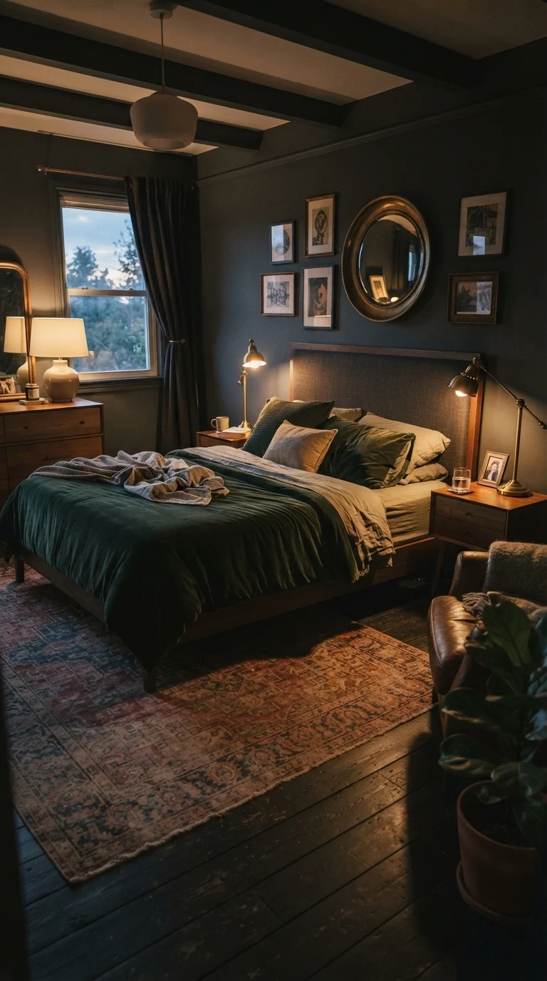 2. Velvet Textiles in Deep Forest Green