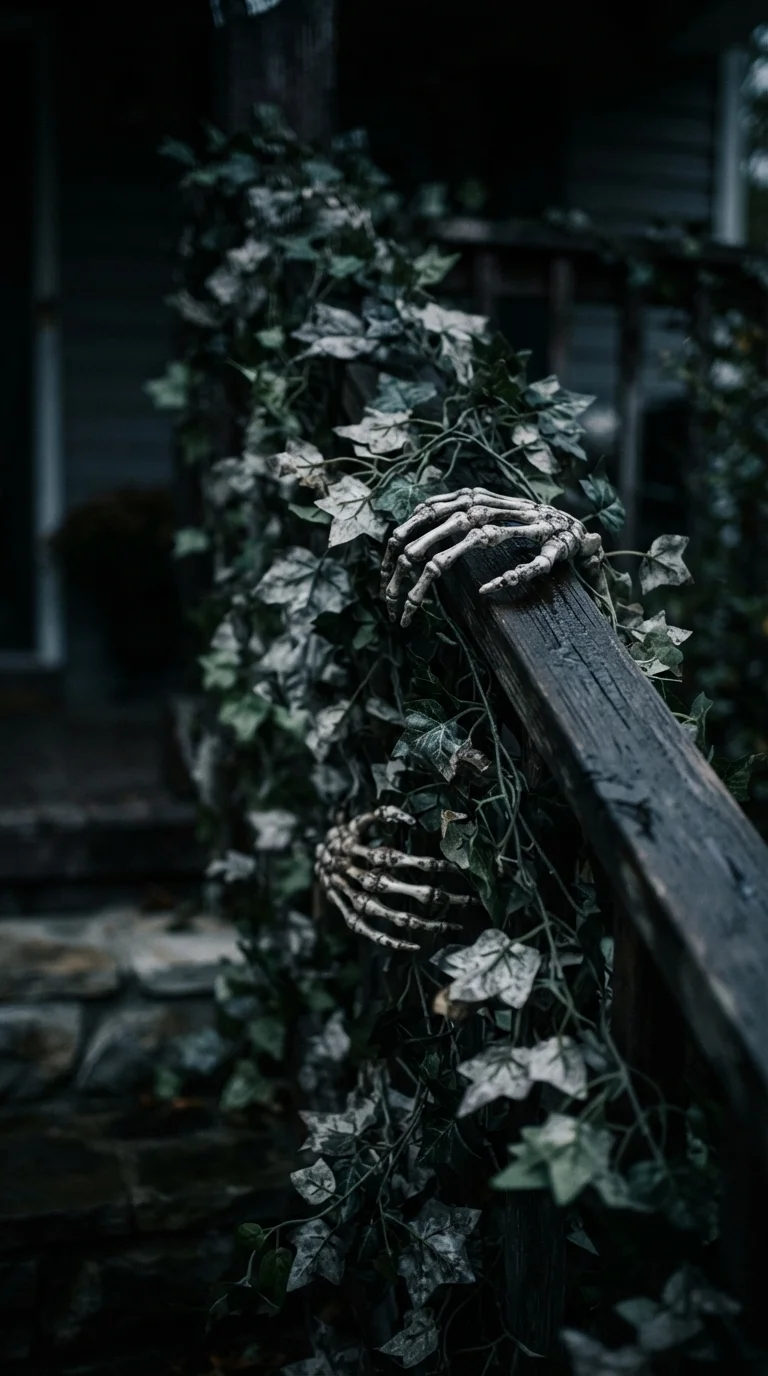 3. Creeping Ivy and Skeletal Hands