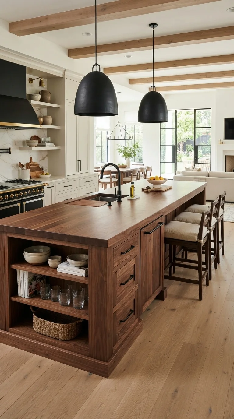4. Multi-Functional Kitchen Islands