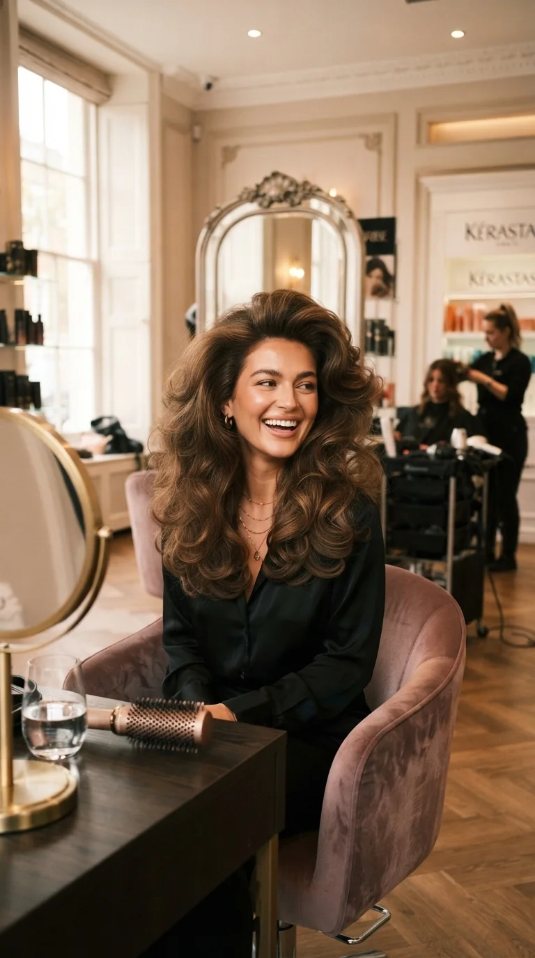 4. Voluminous 90s Blowout