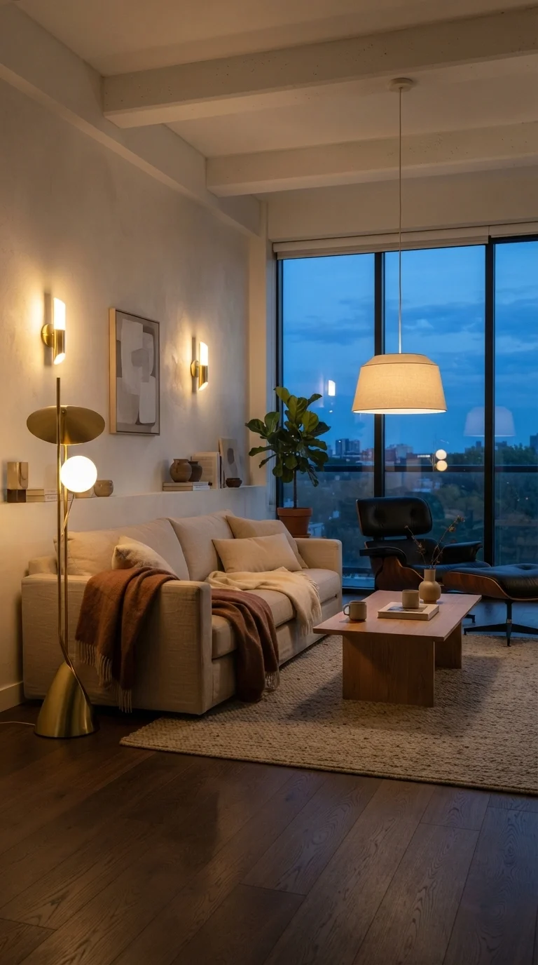 4. Warm Ambient Lighting Zones