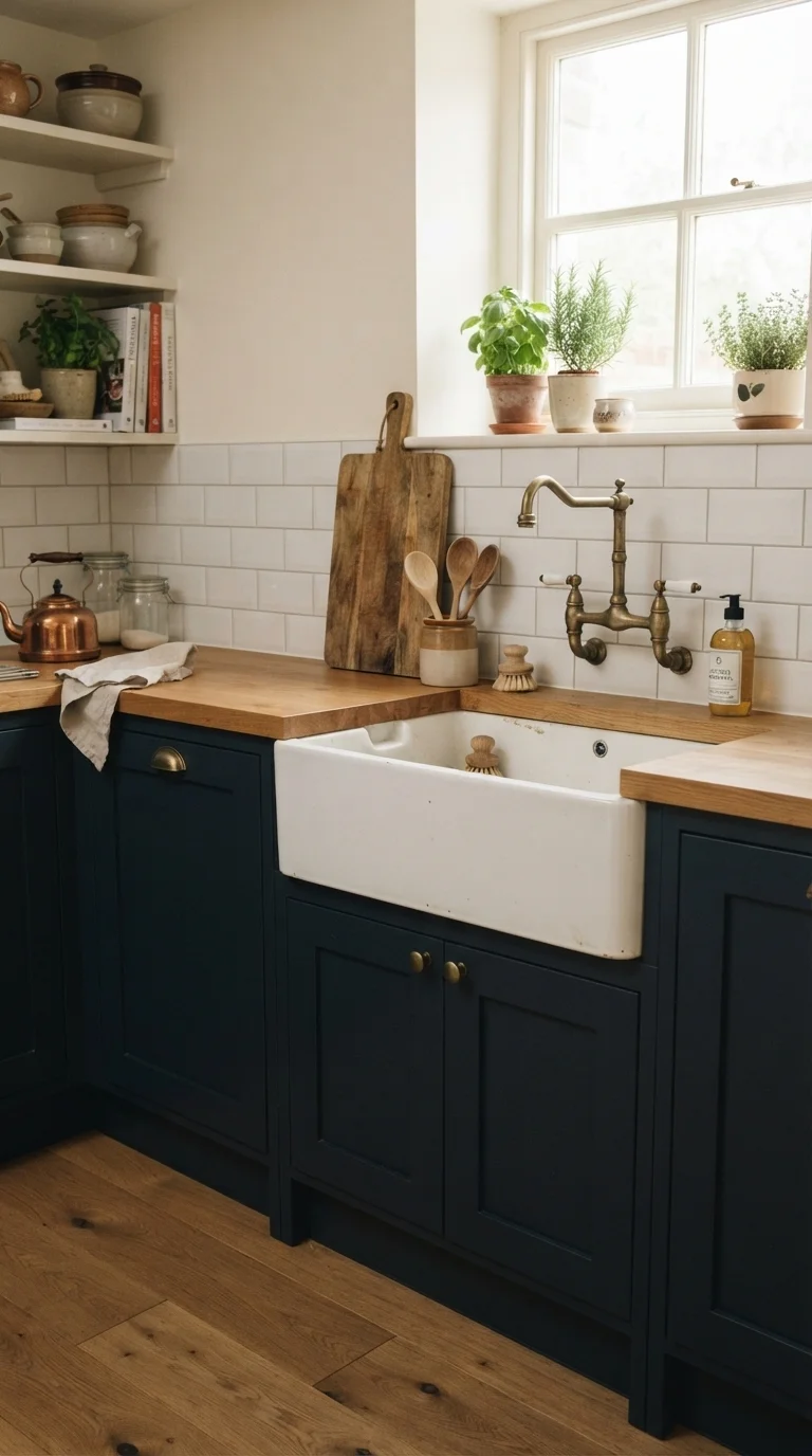 5. The Farmhouse Sink Focal Point