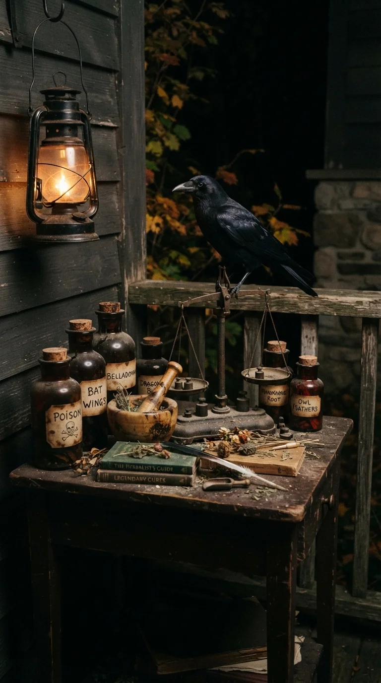 5. The Haunted Apothecary Corner