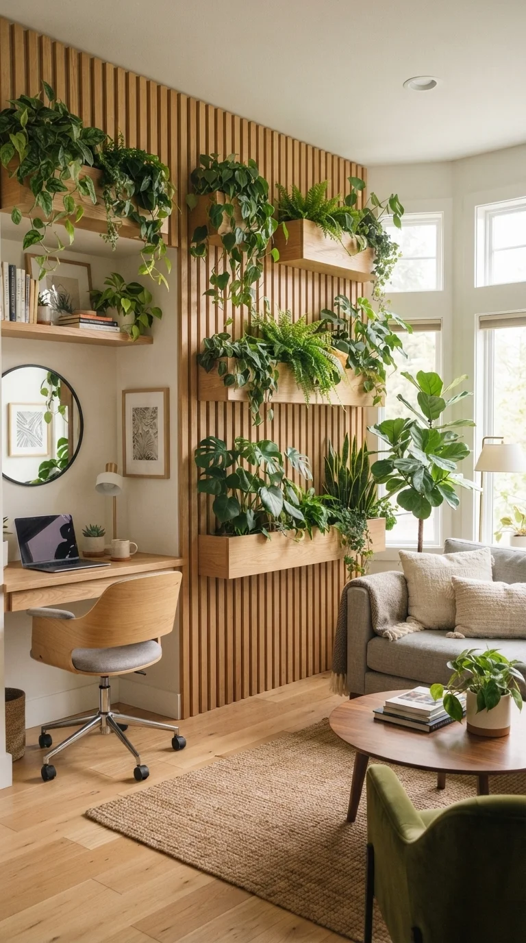 6. Biophilic Wall Installations