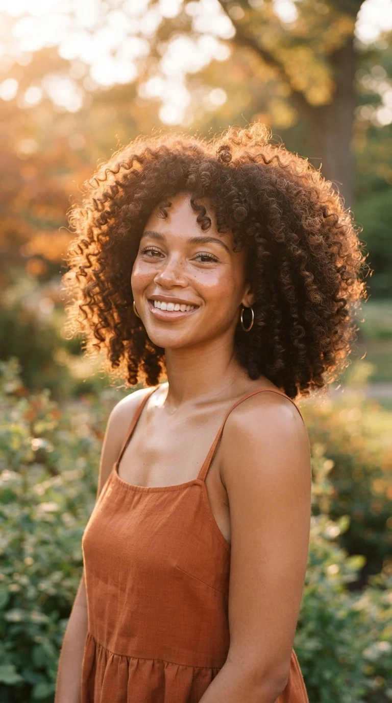 6. Natural Textured Curls