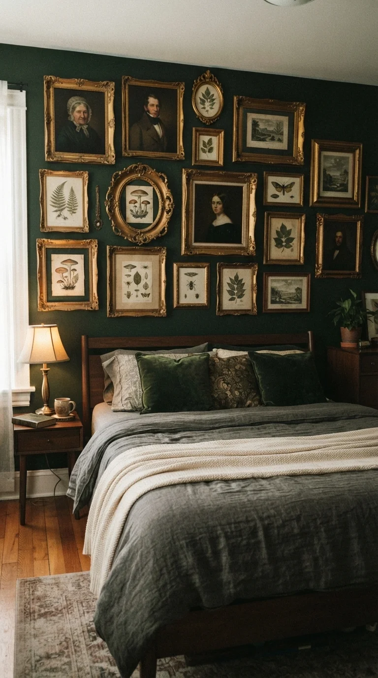 6. Vintage Portrait Gallery Wall