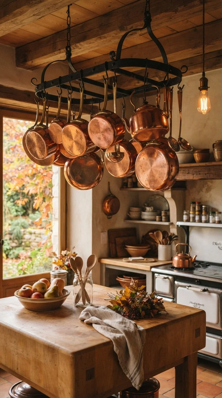 8. Copper and Brass Accents