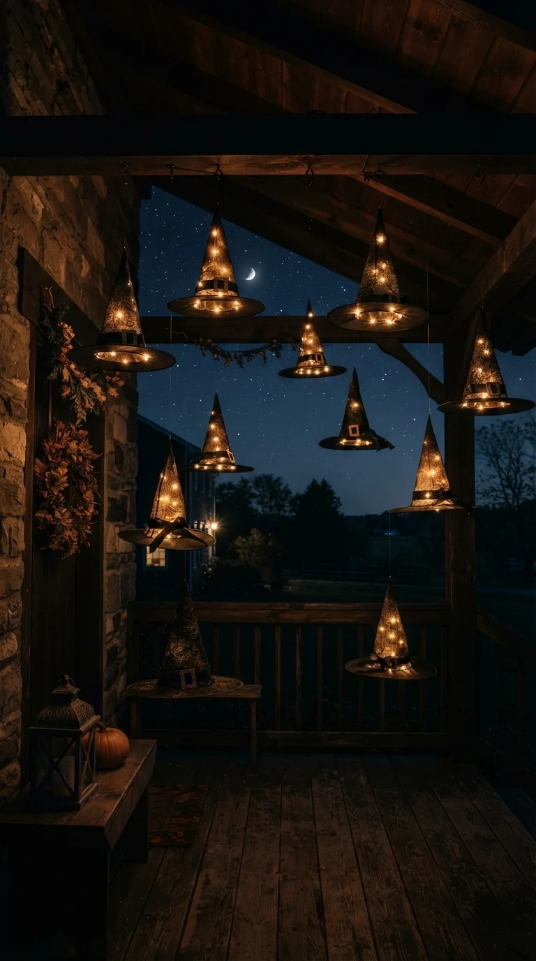 9. Floating Witch Hats