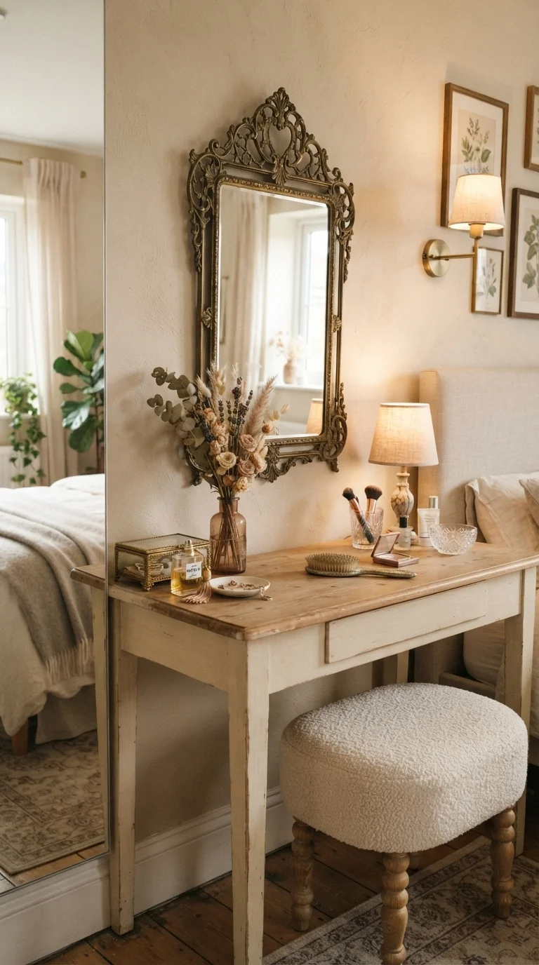 9. Vintage-Inspired Brass Accents