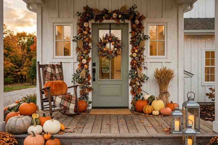 Farmhouse Halloween Decor