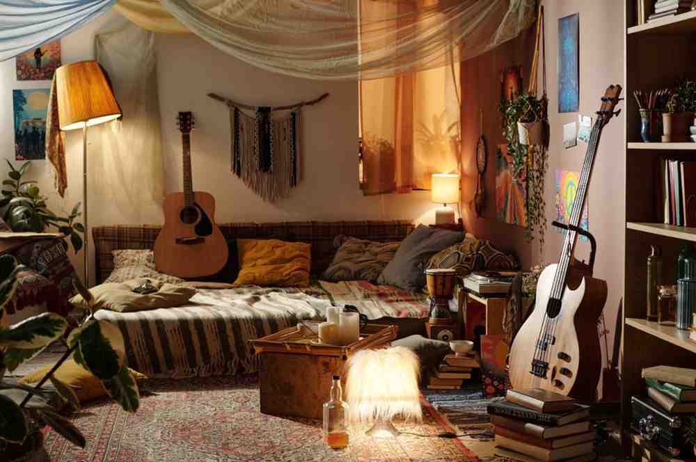 cozy electic home