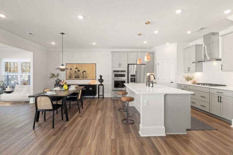 Open kitchen concept